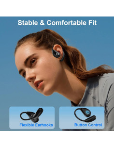 Auriculares de Traducción DTT Bluetooth 5.4 Negro 144 Idiomas 2