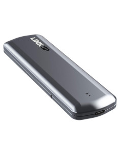 Enclosure NVMe SSD LINKUP 10 Gbps USB-C M.2 sin herramientas