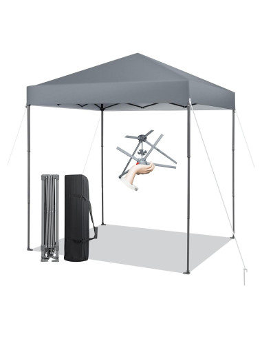 Carpa Plegable Tangkula 2x2 m para 1 Persona UPF 50+