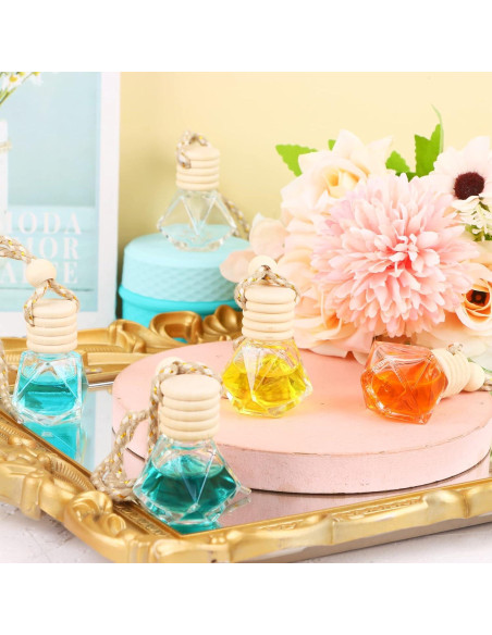 60 Botellas Difusoras Ambientador de Coche Vidrio Mkhaslri 8ml 60 Botellas Difusoras Ambientador de Coche Vidrio Mkhaslri 8ml