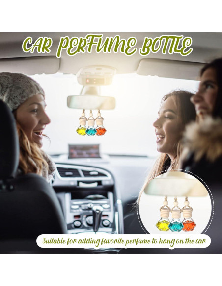 60 Botellas Difusoras Ambientador de Coche Vidrio Mkhaslri 8ml 60 Botellas Difusoras Ambientador de Coche Vidrio Mkhaslri 8ml