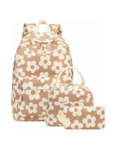 Mochila Escolar Bluboon 3 en 1 con Bolsa de Almuerzo y Estuche