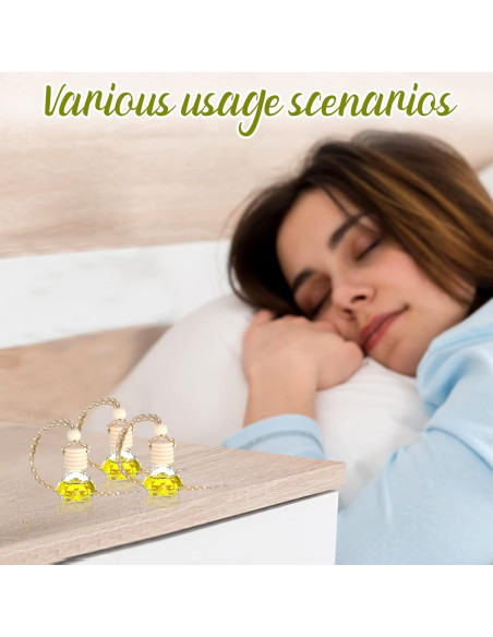 60 Botellas Difusoras Ambientador de Coche Vidrio Mkhaslri 8ml 60 Botellas Difusoras Ambientador de Coche Vidrio Mkhaslri 8ml