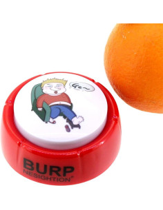 Botón Hablante Grabador de Voz 30s Azul y Plata 2