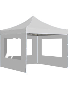 Carpa Plegable Grande MNISDFL 3x3m Blanca para Eventos 2