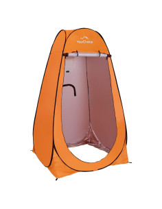 Carpa de Privacidad Pop Up Tu Elección 1.88m Naranja Camping