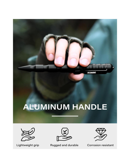 Bolígrafo Táctico Militar Dispatch EDC 15cm Acero Tungsteno Bolígrafo Táctico Militar Dispatch EDC 15cm Acero Tungsteno