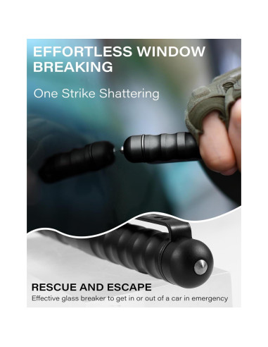 Bolígrafo Táctico Militar Dispatch EDC 15cm Acero Tungsteno