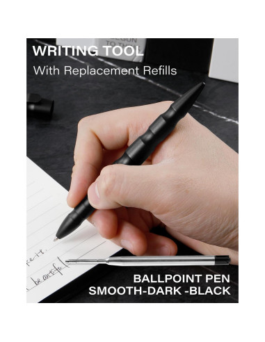 Bolígrafo Táctico Militar Dispatch EDC 15cm Acero Tungsteno