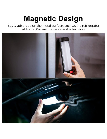Linterna de Camping Solar ABFOCE 1800LM 3000mAh IP66 13 Modos Linterna de Camping Solar ABFOCE 1800LM 3000mAh IP66 13 Modos