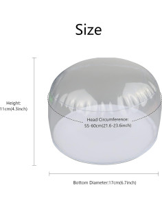 Paquete de 3 Soportes Inflables para Sombreros KUROFLY 2