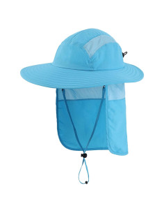 Sombrero de Pescador Home Prefer UPF 50+ Azul Aqua