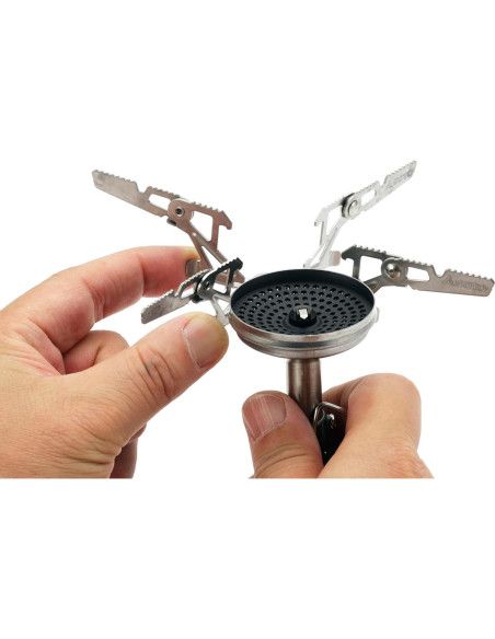 Soporte de Estufa SOTO 4Flex de Acero Inoxidable Ligero