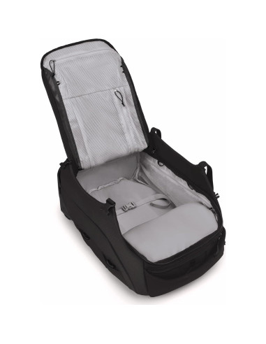 Mochila de Viaje Osprey Sojourn 45L con Ruedas y Arnés Negro