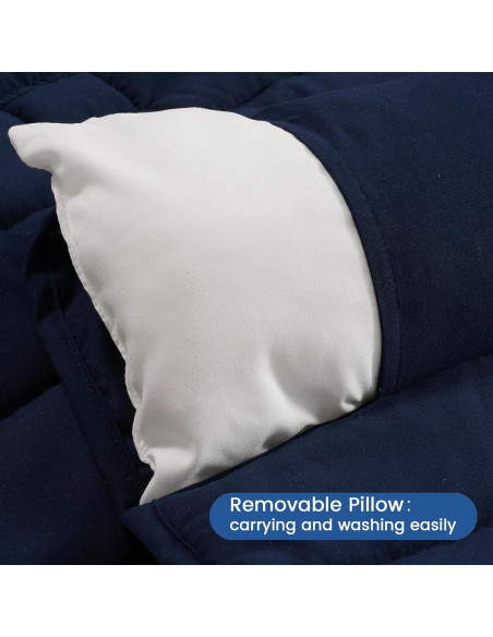 Manta de Siesta para Niños PHF Astronauta 127x51cm con Almohada