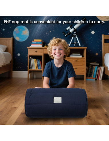 Manta de Siesta para Niños PHF Astronauta 127x51cm con Almohada