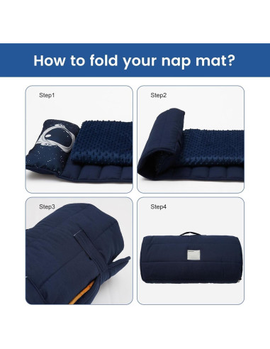 Manta de Siesta para Niños PHF Astronauta 127x51cm con Almohada