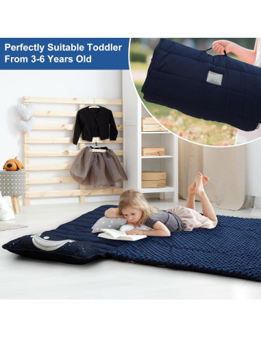 Manta de Siesta para Niños PHF Astronauta 127x51cm con Almohada