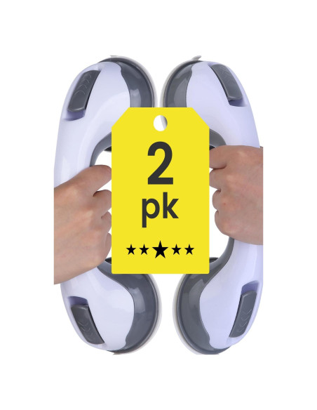 Barras de Agarre para Ducha CIVJET 30 cm 2PK Antideslizantes