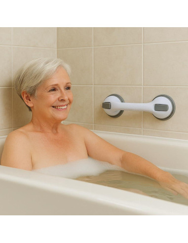 Barras de Agarre para Ducha CIVJET 30 cm 2PK Antideslizantes