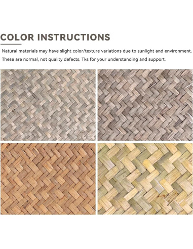 Cestas de Almacenamiento Tejidas a Mano Nonam - Juego de 3