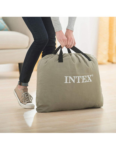 Colchón de Aire Intex Dura-Beam Plus Individual con Bomba