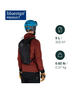Mochila de esquí Osprey Glade 5L con reservorio Hydraulics 2