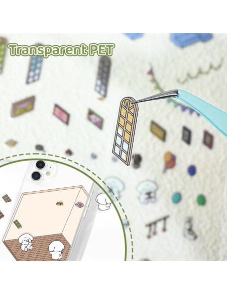 Stickers 3D DIY Aeloer - 4 Set de Escenas Creativas Stickers 3D DIY Aeloer - 4 Set de Escenas Creativas