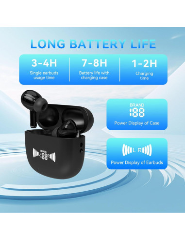 Auriculares Traductores Ai Bluetooth 150 Idiomas Negro