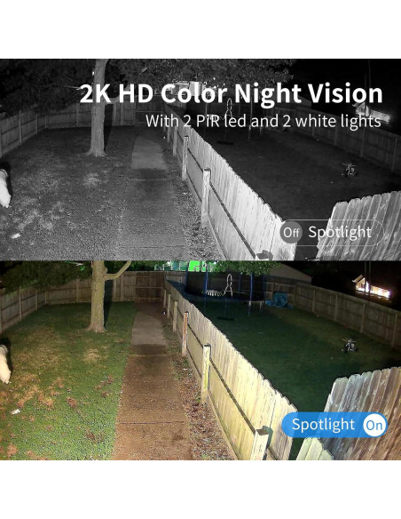 Cámara de Seguridad Inalámbrica Armorcope CG6CB 2K con Batería