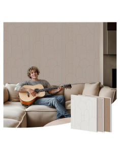 Paneles Acústicos Reverbeon 6 Pack 61x61cm Aislantes Decorativos