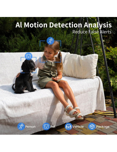 Cámara de Seguridad Inalámbrica Armorcope CG6CB 2K con Batería