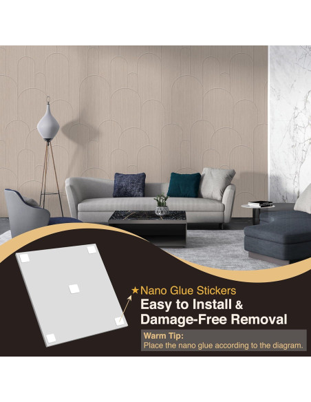 Paneles Acústicos Reverbeon 6 Pack 61x61cm Aislantes Decorativos