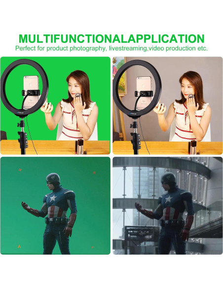 Fondo de Pantalla Verde Chroma Key 1.52 x 1.98 m Ximaoy