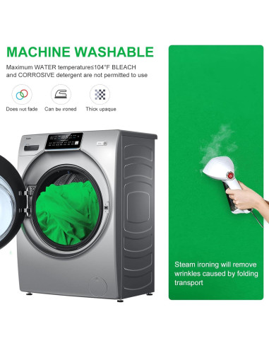 Fondo de Pantalla Verde Chroma Key 1.52 x 1.98 m Ximaoy