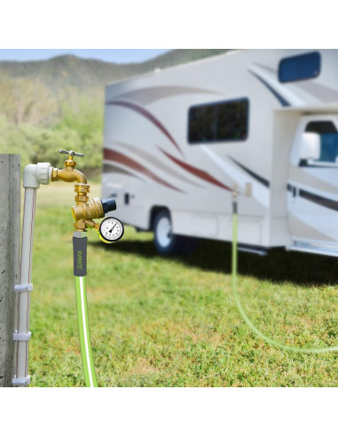 Regulador de Presión de Agua RVMATE Ajustable con Filtro