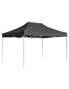 Carpa Plegable Profesional ZQQLVOO 4.3m x 2.9m Antracita