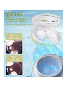 Limpiador Ultrasónico de Lentes de Contacto Ofone Verde Aguacate 2