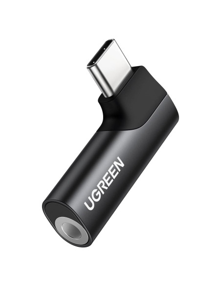 Adaptador de Audio USB C UGREEN a 3.5mm HiFi Negro