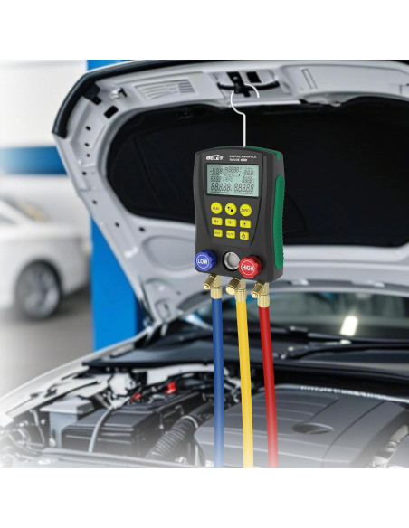 Manómetro Digital HVAC BELEY 93 Refrigerantes Doble Presión