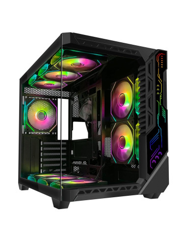 Caja de PC Gaming SZSKYING ATX Mid-Tower 9 Ventiladores ARGB