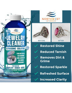 Limpiador Ultrasónico de Joyería Northwest Enterprises 236.6ml 2