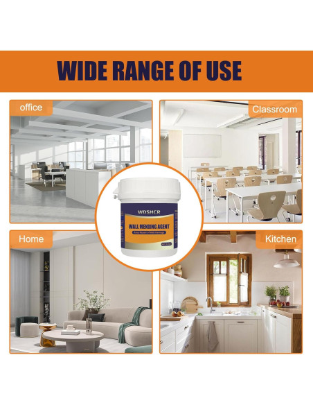Kit de Reparación de Drywall WDSHCR 240ml Masilla y Parches Kit de Reparación de Drywall WDSHCR 240ml Masilla y Parches