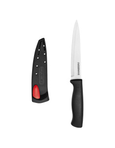 Cuchillo de Utilidad Farberware 11.43 cm con Afilador Negro