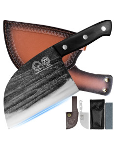 Cuchillo de Chef Serbio XYJ 15.24 cm Acero Alto Carbono