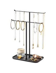 Soporte para Collar pickpiff Negro - Organizador de Joyería T