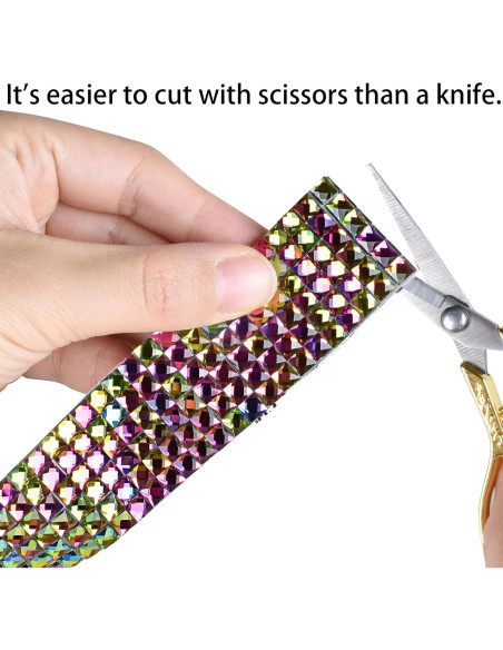 1104 Piezas Strass Autoadhesivos Biutityer 5mm Varios Colores