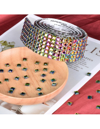 1104 Piezas Strass Autoadhesivos Biutityer 5mm Varios Colores