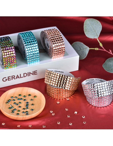 1104 Piezas Strass Autoadhesivos Biutityer 5mm Varios Colores