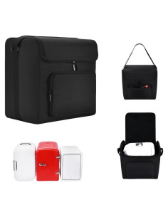 Funda de nevera portátil mini multiuso 31x19.5cm - Negro